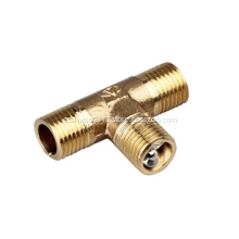 Outer Spiral Tee Brass Joint Fittings